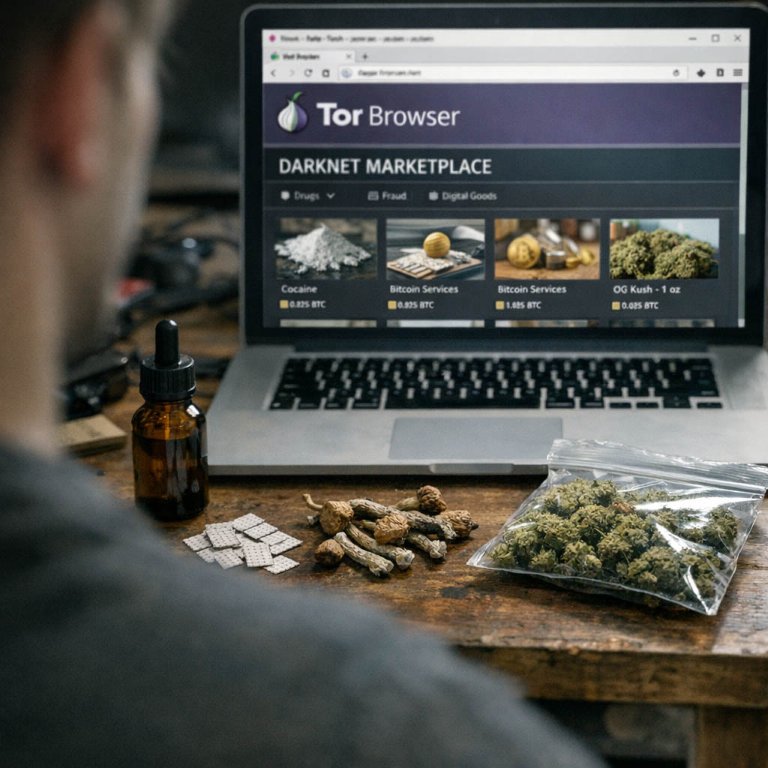 darknet drug links